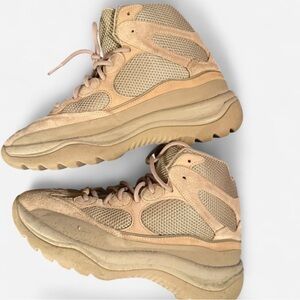 Adidas Beige High-Top Sneakers